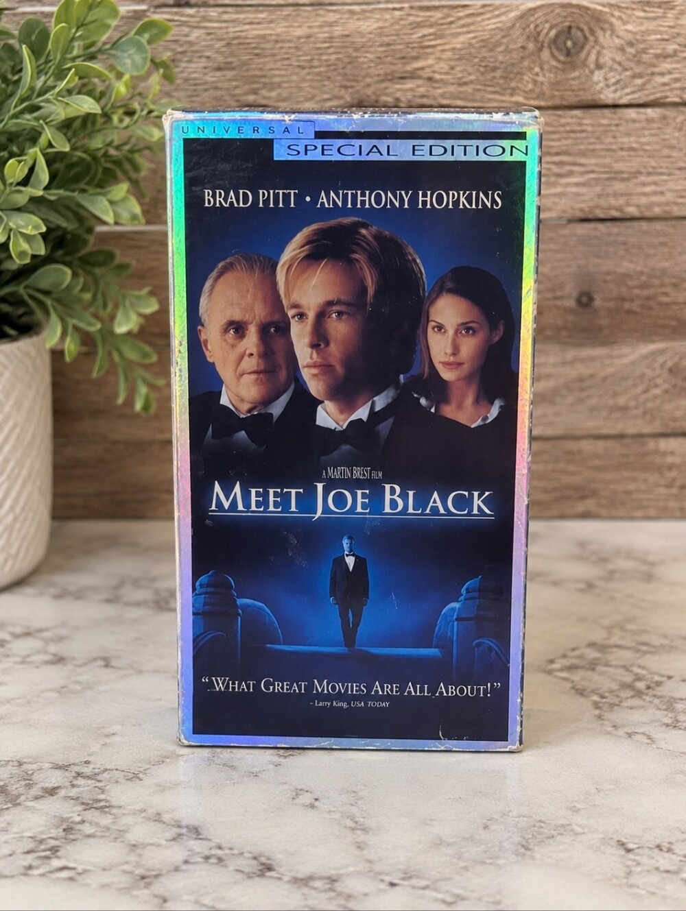 Meet Joe Black VHS Tape – Special Edition (1998) – Romance/Fantasy